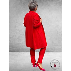 Only-M Travel Pantalon 036 Strak ROSSO AMORE